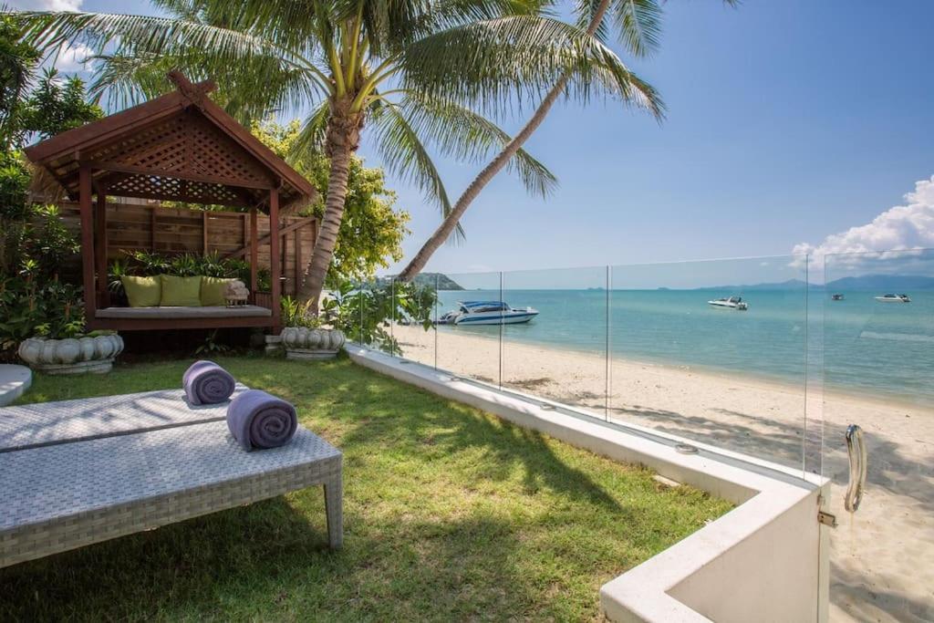 Beachfront Villa Charmant With Private Pool Ko Samui Exterior foto